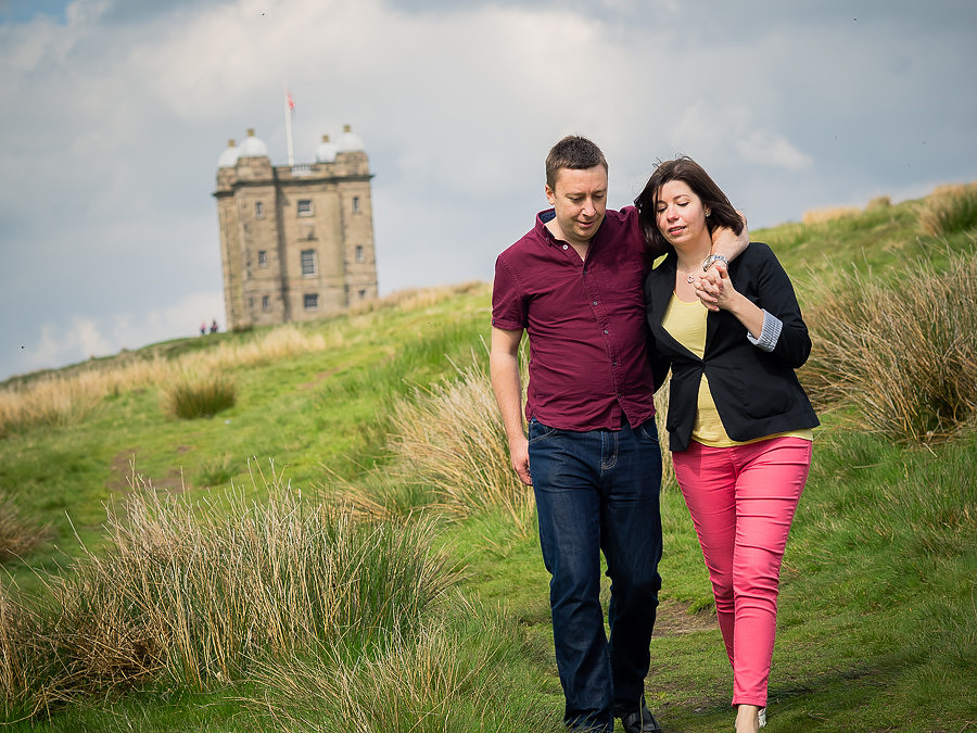 Photograph of Katharine & Matt on their Pre Wedding shoot, photographed by Celynnen Photography.