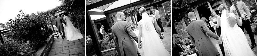 bride and groom at the Lion quays hotel by Celynnen Photography