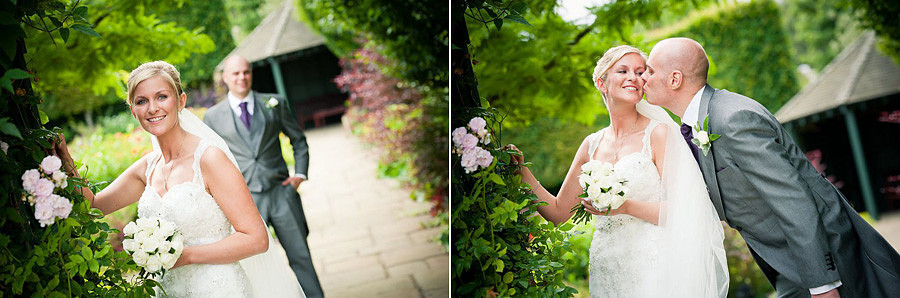 bride and groom at the Lion quays hotel by Celynnen Photography