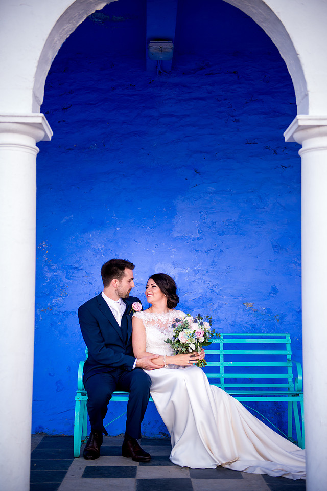 Wedding photographer in Celynnen Photography's feature on Portmeirion, one of the best wedding venues in Wales