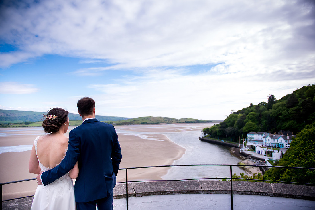 Wedding photographer in Celynnen Photography's feature on Portmeirion, one of the best wedding venues in Wales