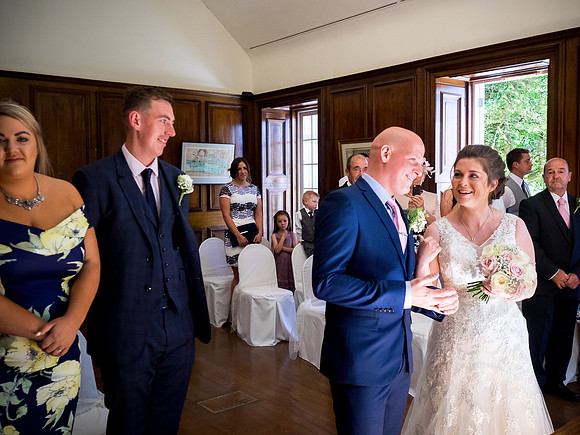 April and Adam's Wedding at Portmeirion with Celynnen Photography.