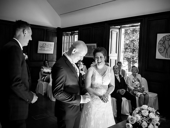April and Adam's Wedding at Portmeirion with Celynnen Photography.