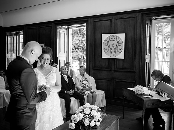April and Adam's Wedding at Portmeirion with Celynnen Photography.