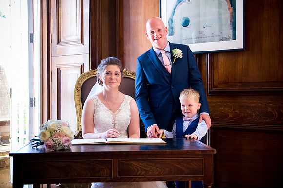 April and Adam's Wedding at Portmeirion with Celynnen Photography.