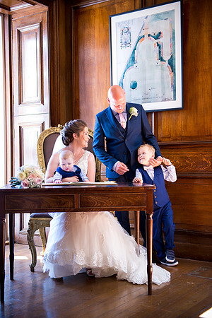 April and Adam's Wedding at Portmeirion with Celynnen Photography.