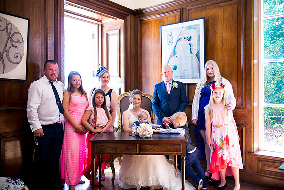 April and Adam's Wedding at Portmeirion with Celynnen Photography.