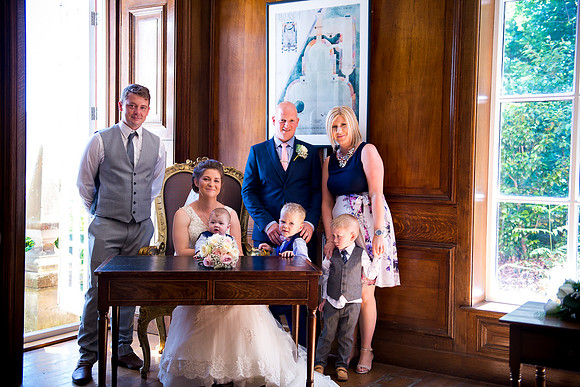 April and Adam's Wedding at Portmeirion with Celynnen Photography.
