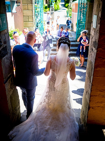 April and Adam's Wedding at Portmeirion with Celynnen Photography.