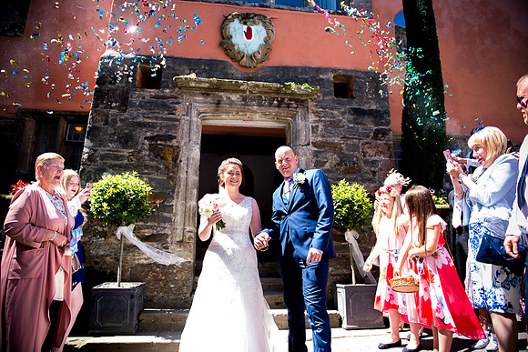 April and Adam's Wedding at Portmeirion with Celynnen Photography.