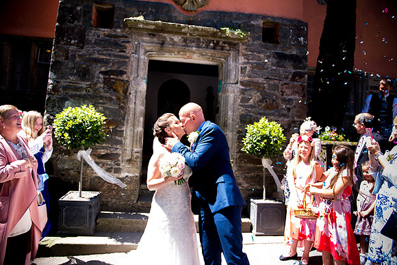April and Adam's Wedding at Portmeirion with Celynnen Photography.