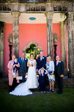 April and Adam's Wedding at Portmeirion with Celynnen Photography.