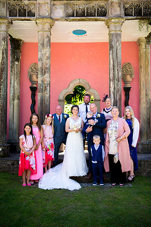 April and Adam's Wedding at Portmeirion with Celynnen Photography.