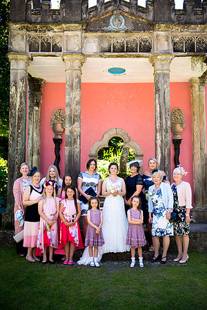 April and Adam's Wedding at Portmeirion with Celynnen Photography.