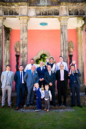 April and Adam's Wedding at Portmeirion with Celynnen Photography.