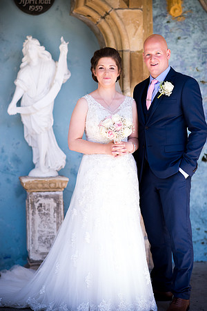April and Adam's Wedding at Portmeirion with Celynnen Photography.