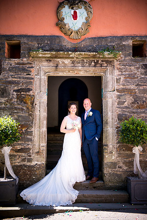 April and Adam's Wedding at Portmeirion with Celynnen Photography.