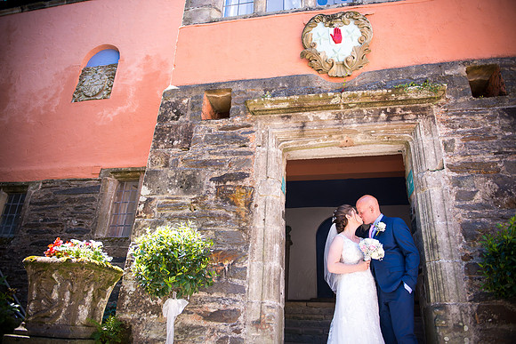 April and Adam's Wedding at Portmeirion with Celynnen Photography.