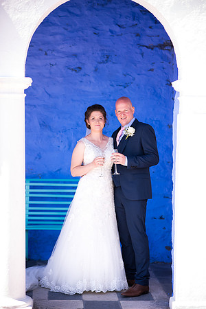 April and Adam's Wedding at Portmeirion with Celynnen Photography.