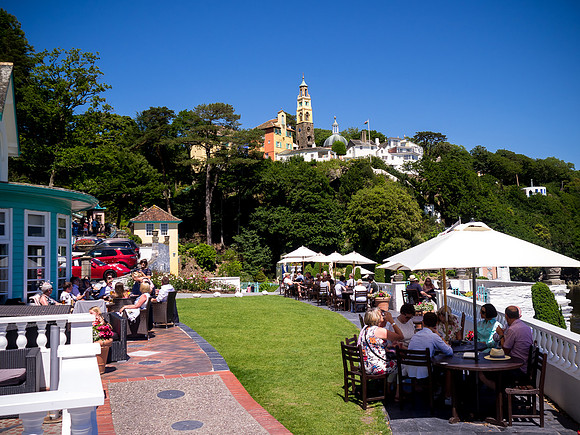 April and Adam's Wedding at Portmeirion with Celynnen Photography.