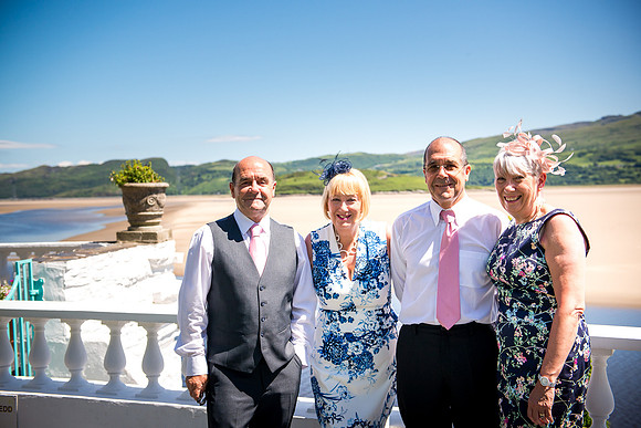 April and Adam's Wedding at Portmeirion with Celynnen Photography.