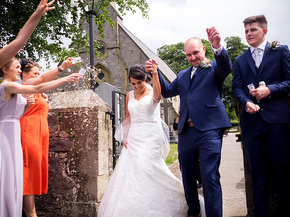 Laura and Tim's Wedding at The Kinmel in Abergele with Celynnen Photography.
