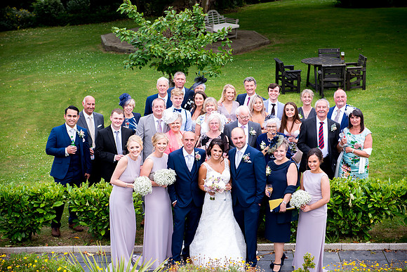 Laura and Tim's Wedding at The Kinmel in Abergele with Celynnen Photography.
