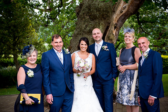Laura and Tim's Wedding at The Kinmel in Abergele with Celynnen Photography.