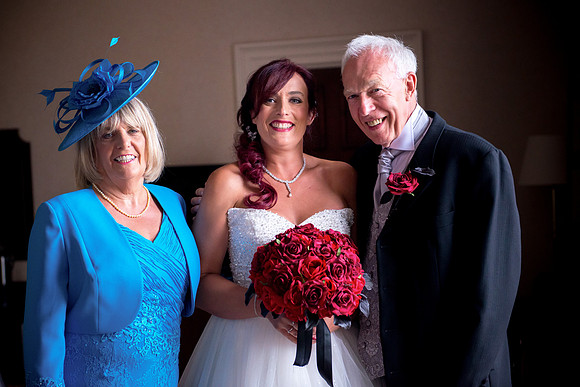Charlotte and David's Wedding at Shrigley Hall in Macclesfield, with Celynnen Photography.