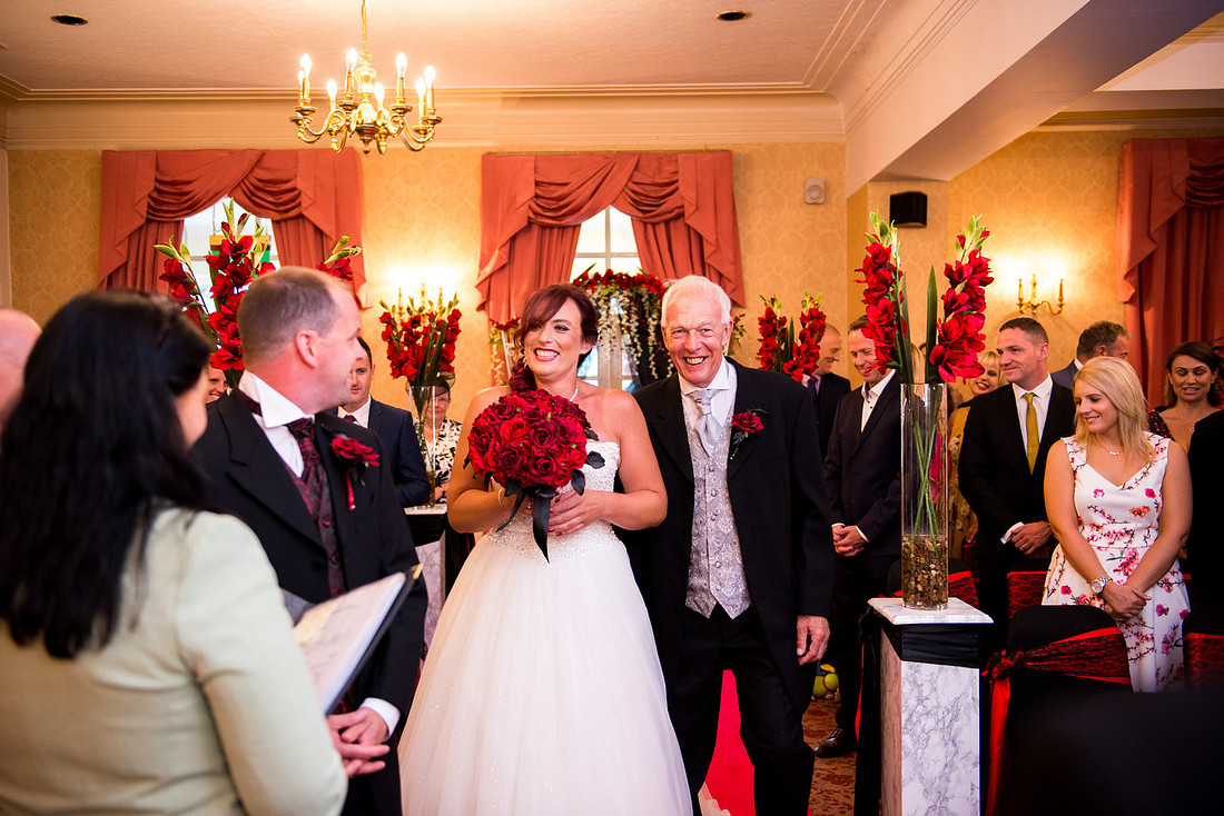 Charlotte and David's Wedding at Shrigley Hall in Macclesfield, with Celynnen Photography.