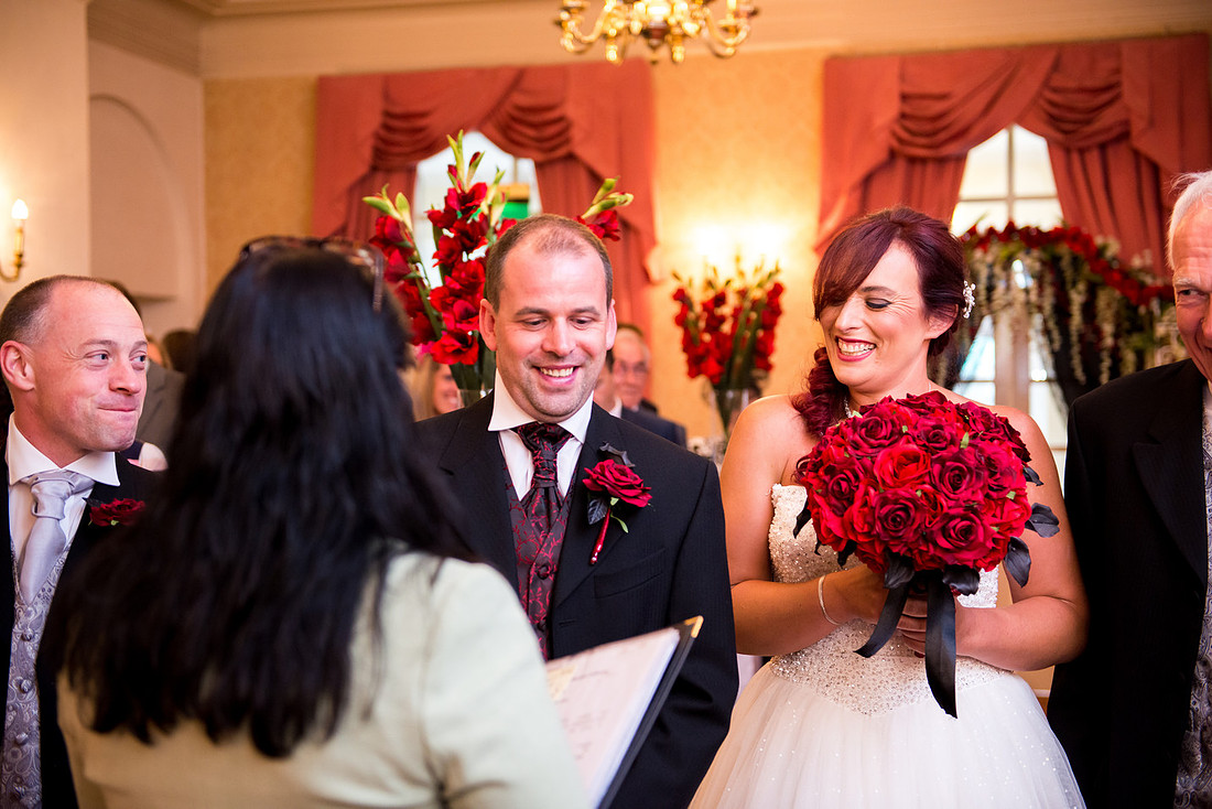 Charlotte and David's Wedding at Shrigley Hall in Macclesfield, with Celynnen Photography.
