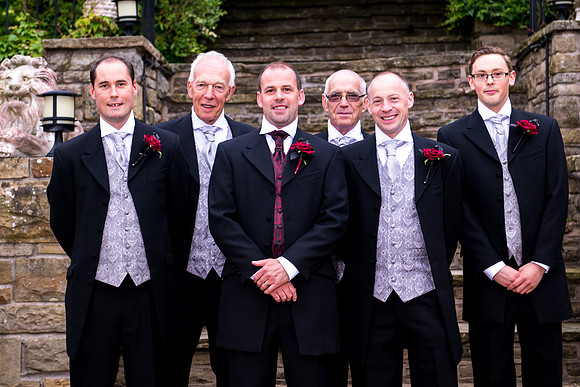 Charlotte and David's Wedding at Shrigley Hall in Macclesfield, with Celynnen Photography.