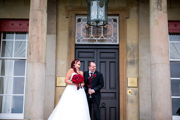 Charlotte and David's Wedding at Shrigley Hall in Macclesfield, with Celynnen Photography.