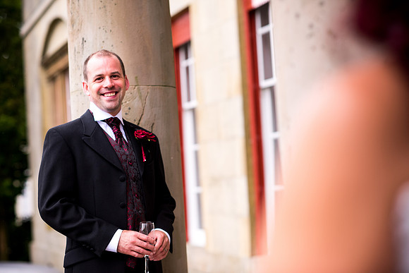 Charlotte and David's Wedding at Shrigley Hall in Macclesfield, with Celynnen Photography.