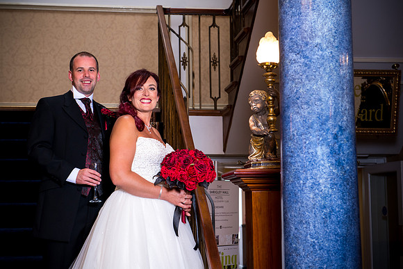 Charlotte and David's Wedding at Shrigley Hall in Macclesfield, with Celynnen Photography.