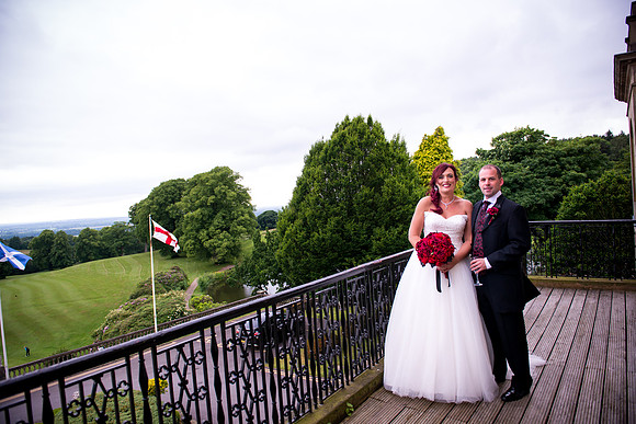 Charlotte and David's Wedding at Shrigley Hall in Macclesfield, with Celynnen Photography.