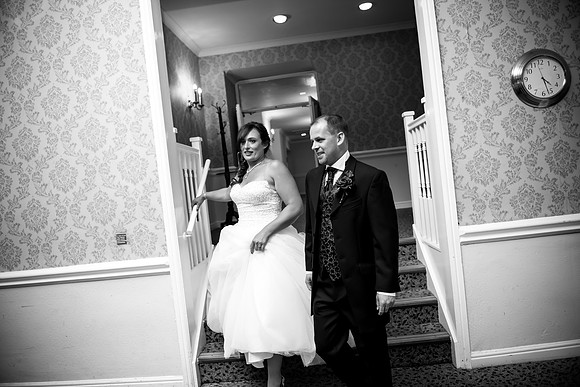 Charlotte and David's Wedding at Shrigley Hall in Macclesfield, with Celynnen Photography.