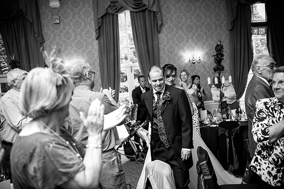 Charlotte and David's Wedding at Shrigley Hall in Macclesfield, with Celynnen Photography.