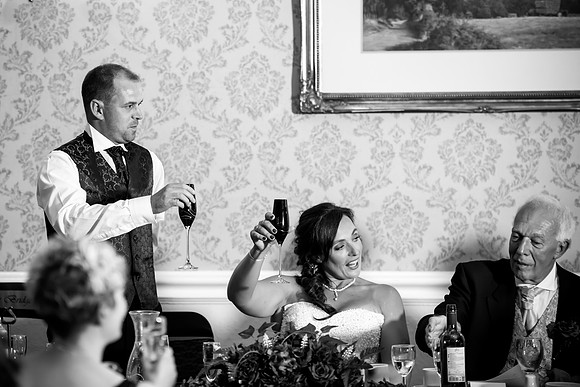 Charlotte and David's Wedding at Shrigley Hall in Macclesfield, with Celynnen Photography.
