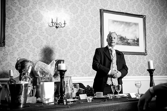 Charlotte and David's Wedding at Shrigley Hall in Macclesfield, with Celynnen Photography.