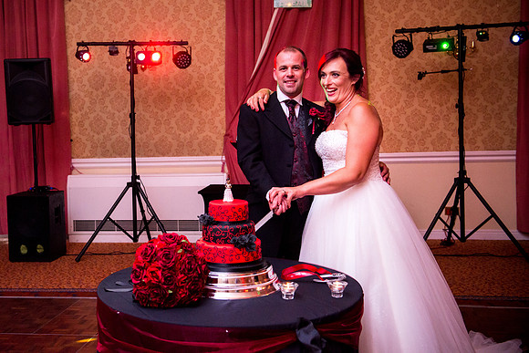 Charlotte and David's Wedding at Shrigley Hall in Macclesfield, with Celynnen Photography.