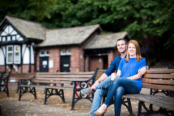 Laura and Ed's Pre Wedding Shoot in Chester
