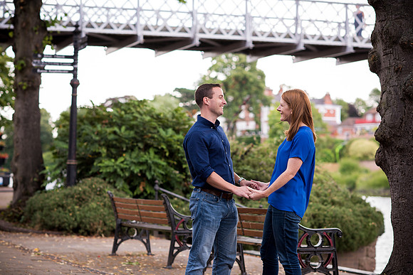 Laura and Ed's Pre Wedding Shoot in Chester