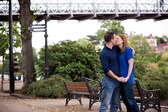 Laura and Ed's Pre Wedding Shoot in Chester