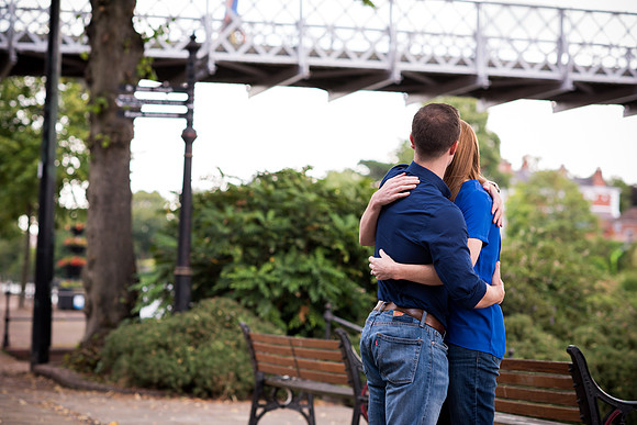 Laura and Ed's Pre Wedding Shoot in Chester