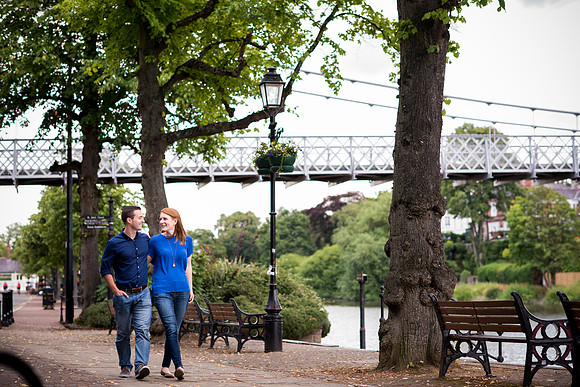 Laura and Ed's Pre Wedding Shoot in Chester