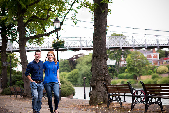 Laura and Ed's Pre Wedding Shoot in Chester