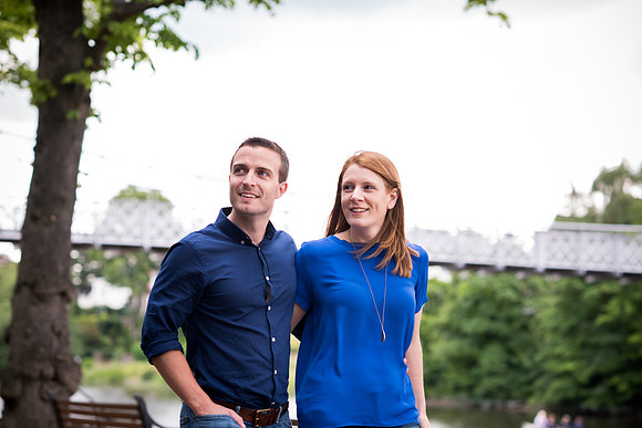 Laura and Ed's Pre Wedding Shoot in Chester
