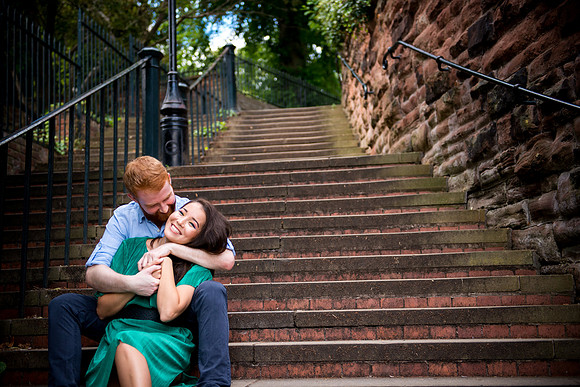 Chris and Janara's Pre Wedding Shoot in Chester