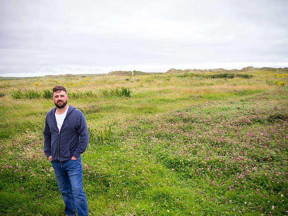 Rachel and Karl's Pre Wedding Shoot in Aberfraw with Celynnen Photography
